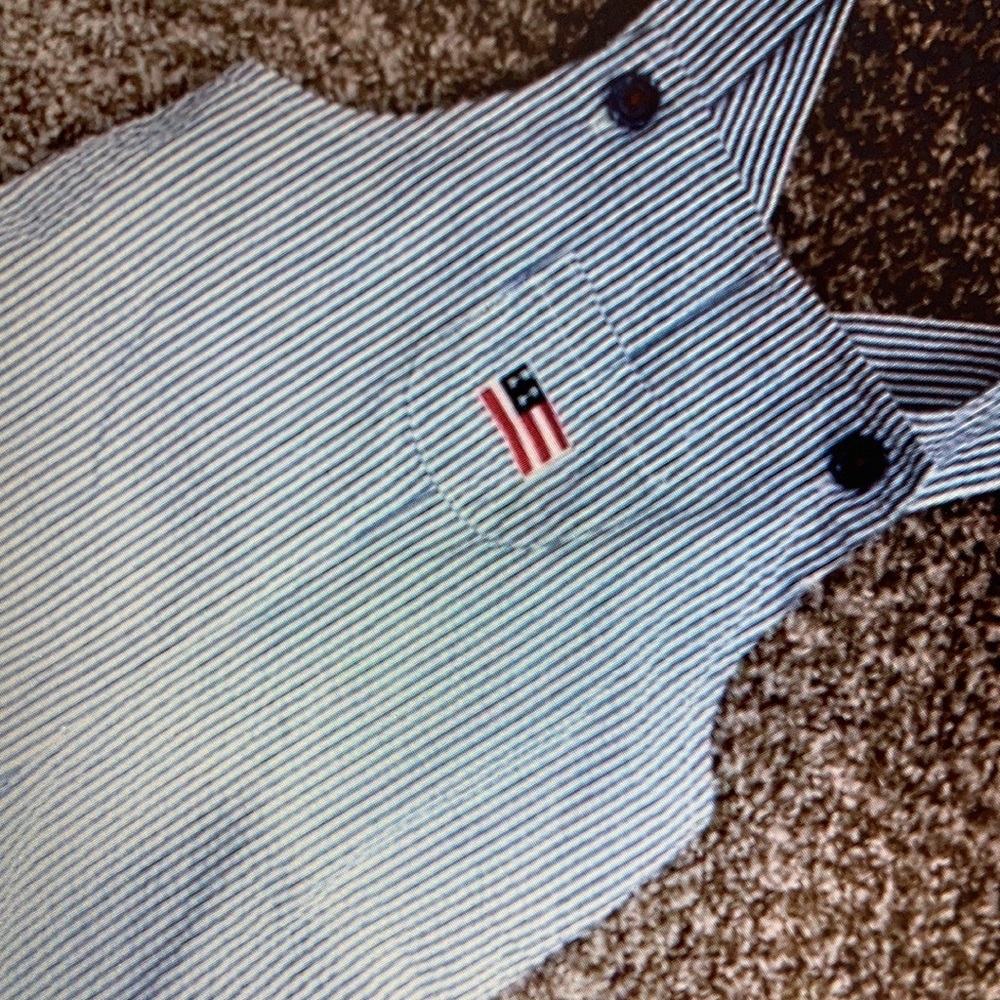 Charming delightful and stripe pattern blouse